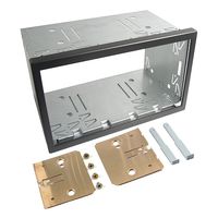 Doppel-DIN Radioschacht Außenmaße: 113mm x 183mm Metal Rahmen für Autoradio (2DIN)