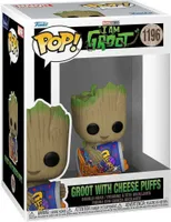 Marvel I Am Groot - Groot With Cheese Puffs 1196  - Funko Pop! Vinyl Figur