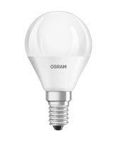 OSRAM LED BASE Classic P40, matte Filament LED-Lampen aus Glas für E14 Sockel, Kerzenform, Kaltweiß (4000K), 470 Lumen, Ersatz für herkömmliche 40W-Glühbirnen, 3er-Box