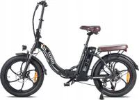 Fafrees F20 Pro Bike 20 palců skládací elektrické kolo skládací kolo 20 * 3.0 Fat Tire Foldable Mountain Bike Black