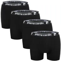 Pierre Cardin Herren Boxershorts 4er Pack 100% Baumwolle PCA/1/BCX4/CLA/1, Farbe: Schwarz, Große: XL