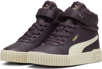 Puma Carina 2.0 Mid WTR PS Kinder Sneaker Winterschuhe Schuhe gefüttert 387382 blau, Schuhgröße:32 EU