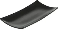 Servierplatte Salsa 18 x 9 cm schwarz rechteckig AMBITION