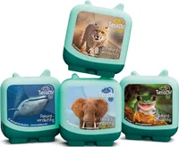 Clever Tonies Tierisch! Rekordverdächtig – bestehend aus 4 Clever Tonies
