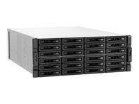 QNAP TS-H3087XU-RP - NAS - Rack (4U) - Intel Xeon E - E-2378 - Schwarz - Weiß