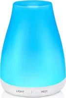 Luftbefeuchter, Diffuser, Aroma, Ultraschall-Vergeber, Diffusor, Luftbefeuchter, 7 Farben Wechsel, 120ml Wassertank, Duftspender, für Schlafzimmer
