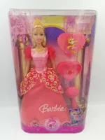 Barbie Die tanzende Prinzessin Genevieve Puppe #N5033 - Mattel 2008 Neu -