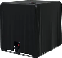IBC Tank Abdeckplane Schutzhülle Wassertank Cover Abdeckung schwarz 1000L universal