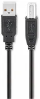 USB 2.0 Hi-Speed-Kabel, schwarz