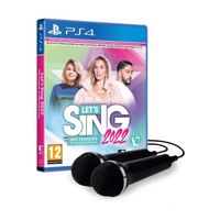 Let's Sing 2022 - 2 Mikrofone PS4-Spiel
