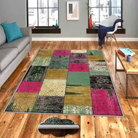 Conceptum Hypnose, Hmnt394, Teppichböden, Grün, Polyester, 100 x 200 cm