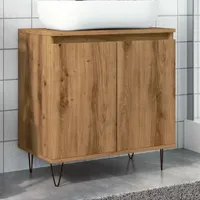 vidaXL Koupelnová skříňka Artisan dub 58x33x60 cm Materiál na bázi dřeva