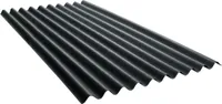 Onduline Bitumenwellplatte Ondalux 200 x 95 cm 2,6 mm schwarz