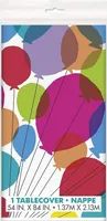 Unique Party - Balónky - ubrus na párty, plastový SG25974 (jedna velikost) (barevný)