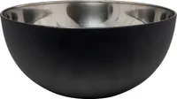 Schüssel - Schwarz - Metall - Ø 23 cm