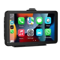 7 Zoll Carplay Monitor tragbares Autoradio Navi Apple Android Sprachsteuerung