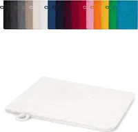 Waschhandschuh 15x21 cm Waschlappen 100% Baumwolle, Farbe: Weiß