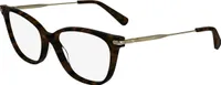 LONGCHAMP LO2735 242 DARK HAVANA 54/16/140 FEMALE Brillen