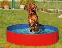 Hundepool Swimmingpool Ø x 30cm Blau H 120cm