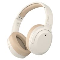 Edifier W820NB Plus Kabellose Bluetooth kopfhörer, Over-Ear Headset, aktiver Geräuschunterdrückung, Hi-Res Stilvolle Stereokopfhörer, Elfenbein