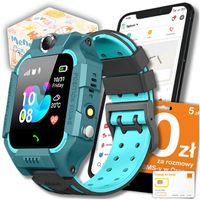 Smartwatch Dla Dzieci Zegarek Dziecięcy Lokalizator Lbs + Karta Sim Gratis