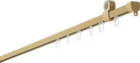 GARDINIA U-Laufschiene Beige 240 cm