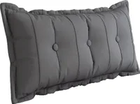 Velký dekorační polštář na postel, polyester