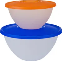 Schüssel mit Deckel 27cm Kunststoff