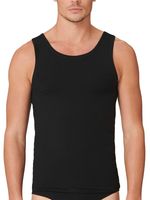 Schiesser Herren Unterhemd Shirt Tank Top Personal Fit - 155346, Größe Herren:5, Farbe:schwarz