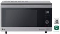 LG MJ3965ACS Hybridní konvekční trouba, parní trouba, gril 950 W, mikrovlnná trouba 1100 W, šířka 54,4 cm, objem 39 l, funkce rychlého vaření, nerezová ocel