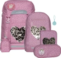 BECKMANN Norway Schulranzen Set 6tlg. Classic 22l furry