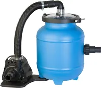 Aqualoon Sandfilteranlage 4 m³/h - Inkl. Aqualoon Filterballs - für Pools bis 20000 l
