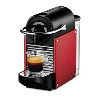 Kaffeemaschine Nespresso „Pixie Dark Red“