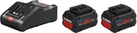Bosch 2x ProCORE18V Akku 8.0Ah + GAL 18V-160