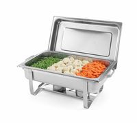Chafing GN 1/1, HENDI, Kitchen Line, 9L, 600x358x(H)295mm