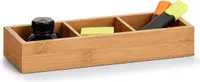 Ordnungsbox Aufbewahrungsbox mit 3 Fächern 28 x 10,2 x 4,5cm Zeller