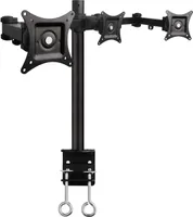 Techly Schreibtischhalterung f. 3LCD TV LED 13"-24"m. Klemme