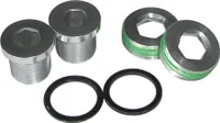 Truvativ 11.6900.002.070 Kurbelschrauben M 15/M 22 Innen-6-kant, schwarz (1 Set)