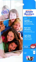 Avery Zweckform C2522-60 Classic Inkjet Fotopapier, 10x15, einseitig beschichtet - glänzend, 180 g/m², 60 Blatt