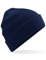 Beechfield Organic Baumwolle Waffle Beanie