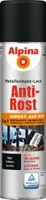 Alpina Sprühmetallschutz-Lack Anti Rost 400 ml schwarz matt