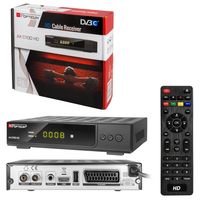 RED Opticum AX C100 HD DVB-C Kabel Receiver "SCHWARZ"