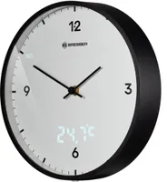 Bresser Mytime Ledsec Wanduhr Weiß  Weiß One Size