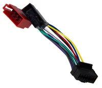 Kábel adaptéra autorádia DIN ISO Stecker 16-P pre JVC KD KD-AR KD-BT KD-FX KS-F