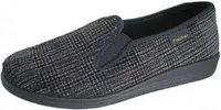 Fischer Markenschuhe Frank Herrenschuhe Hausschuhe Hausschuh Schwarz Freizeit, Schuhgröße:41 EU