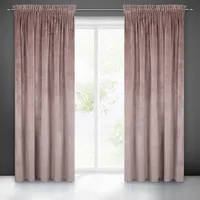 Vorhang RIA altrosa 140x270 cm  Kräuselband