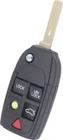 INF Puzdro na kľúče od auta pre Volvo 5 tlačidiel čierna