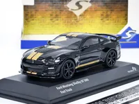 Ford Mustang Shelby GT500 čierna/zlatá - SOLIDO 1:43