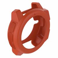 Silikon-Schutzhülle Hülle Schutzhülle für Garmin Instinct Smart Watch (Orangerot)