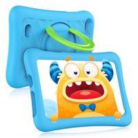 7 Zoll Tablet für Kinder VANKYO Z1 Upgrade mit Kindersicherungsmodus, 32GB Speicherraum, Android 10, Blau